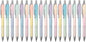 Gel Pens Fine Point 0.7mm Black Ink Gel Pen Retractable Cute Pens for Smooth Writing School Office Supplies, Pack of 18