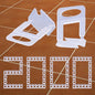 2000 PCS Tile Leveling System Clips 1/16''(1.5mm) 2000-Piece Tiles Leveler Spacers Tool for Professional Ceramic Tile and Stone Installation