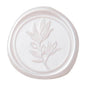 PONATIA Wax Seal Stickers - 50 Pcs Self- Adhesive Wedding Seal Stickers, Light Blush Pink Wax Seals, Perfect for Invitation Cards, Envelopes Christmas Cards, Gift Wrapping, Party Menu Decor
