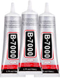 3.7oz B7000 Rhinestone Clear Glue for Jewelry Making, 110 ml Multipurpose Adhesive Jewlery Glue for Fabric, Tumblers, Rhinestones DIY Crafts, Nail Art, Makeup, Shoes, Cell Phones, Tablet, Wood