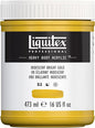 Liquitex Professional Heavy Body Acrylic Paint, 16-oz (473ml) Pot, Iridescent Bright Gold