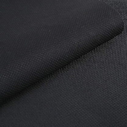 Caydo 2 Pieces 14 Count Classic Reserve Aida Cloth Cross Stitch Cloth, 25 by 18-Inch Big Size, Black
