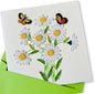 Quilling Cards, handmade card, quilled cards with Dedicated Paper Handmade Art for all occasions: Mother's day, Father's day, Birthday... daisy bouquet (With butterflies)