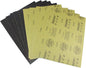 Sandpaper Sheets, 100 Grit Dry Wet Sand Paper, 9 x 11 Inch, Silicon Carbide, for Wood Furniture Finishing, Metal Sanding and Automotive Polishing,10 -Sheet