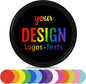 200-1000 Personalized Plastic Poker Chips,Double Sided Full Color Print,Custom Your Own Logo, Text and Image for Bar Drink Tokens,Promotonal Events,Business Cards,Party Games,15 Colors