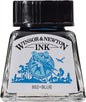 Winsor & Newton Drawing Ink, 14ml Bottle, Blue
