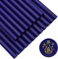 SWANGSA 20 Pieces Glue Gun Sealing Wax Sticks Starry Blue for Wax Seal Stamp, Great for Wedding Invitations, Cards, Envelopes, Wine Packages, Gift Wrapping (Starry Blue)