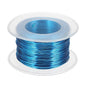 uxcell 20 Gauge / 0.8mm Anodized Aluminum Wire for Jewelry Craft Making, 102 Feet Bendable Flexible Wire for DIY Home Decor Gardening Sculpture, Blue