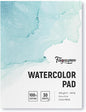 Fingraspuro Watercolor Paper Pad 9x12 Inch, 30 Sheets, 100% Cotton, Acid-Free, Cold Pressed, for Painting, Drawing, Art Journaling, Professional Artist Quality
