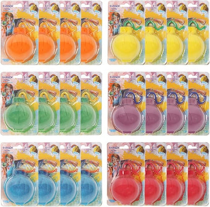 ARELUX Color Powder Balls-24 Packs Holi Powder Colors Chalk Balls,200+ Throws Each Chalk Bomb,Family Activiies Outdoor for Color Run Photography,Party Games,Friends Photoshoot,Birthday,Festival