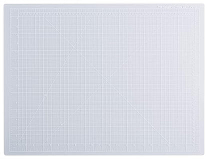Dahle Vantage 10682 See-Through Premium Self-Healing Cutting Mat, 18"x24", 1/2" Grid, 5 Layers for Max Healing, Perfect for Crafts & Sewing, Clear