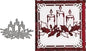 Metal Cutting Dies DIY Merry Christams Embossing Stencil Template Scrapbooking Card Making Mold Photo Album Arts Crafts Tools (3 Pcs Prayer candles-11x6.5cm)