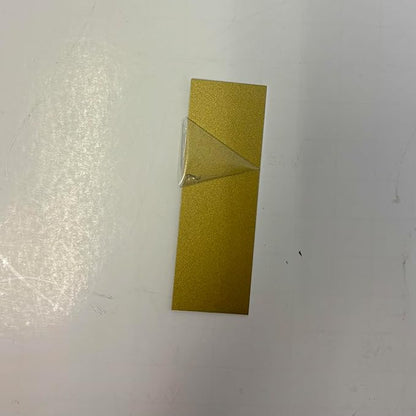 Blank Metal Plates for Laser Engraving - 4 Pack | Aluminum Sheets 0.020" Thick | CO2, Diode, Fiber Laser Compatible | Multiple Sizes & Colors (Gold (engraves black), 1x8.25 inch)
