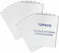 12 Pack Foam Core Board, ZJCEASER 11 x 14 White Poster Board, 3/16" Thickness Sign Board Craft Foam Sheet for Signboards, School Projects, University Displays, College Events, Arts & Crafts, Framing