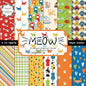 Cat Scrapbook Paper Pad:Cute Pet-Inspired Craft Paper Sheets, Decorative Kitten Pattern 6x6 Single Sided for Scrapbooking Cat and Pets Lovers, Gift Wrapping, Journaling, Card Making