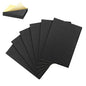 6 Pcs Adhesive Padding, 12in X 8in X 1/2in Closed Cell Foam Sheet, Anti-Slip Neoprene Rubber Pad, 1/2" Thick Sticky Foam, Soundproof and Anti Vibration