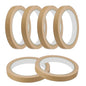 MECCANIXITY Masking Tape 0.5 Inch x 21 Yard Painter's Tape Brown Paint Tapes for DIY Crafts Arts Drawing Decoration Labeling Car Painting Artist Teachers, Pack of 6