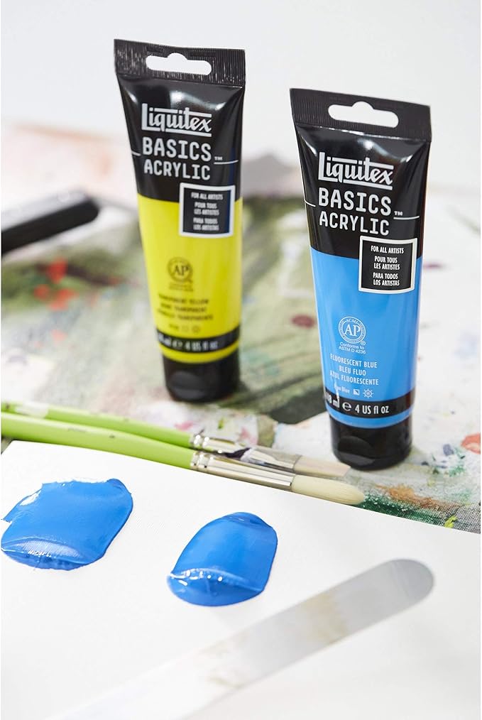 Liquitex BASICS Acrylic Paint, 118ml (4-oz) Tube, Alizarin Crimson Hue