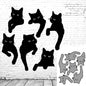 Cutting Dies Metal Stencils Scrapbooking Tools DIY Embossing Template for Paper Card Making Album Arts Crafts Supplies (Cat-10.7x8.6cm)