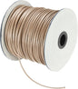 MECCANIXITY Waxed Cord 2.5mm Waxed Polyester Cord 87 Yard Wax String for Bracelet Making, Necklaces, Beading, Jewelry Making and DIY Crafts(Khaki)