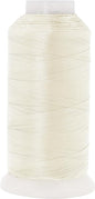 Mandala Crafts Off White Heavy Duty Thread - 1500 Yds Tex 70 Thread for Sewing Drapery Jeans Leather Hair Outdoor Marine Upholstery