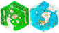 LONGKING 2-Pack Hexagon Liquid Tiles for Kids, Soft Gel Liquid Sensory Toys for Autistic Children, Sensory Mats, Sensory Toys for Toddlers 3-4