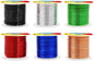 Mandala Crafts 10 Gauge Anodized Aluminum Craft Wire for Jewelry Making - 120 FT Colored Flexible Silver Copper True Blue Black Red Kelly Green Wire - Bendable for Bonsai Armature Crafting Sculpting