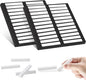 48 Pcs Soft Chalk Pastels Set Soft Pastel for Artists Square Sketch Chalk Non-toxic Artist Pastel Sticks for Professional Artists Students and Art Lovers(White)