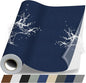 Fabric Repair Patches, 17X158 Inch Canvas Self-Adhesive Fabric Patches Tape Durable, DIY Large Canvas Repair for Sofa, Couches, Furniture, Chair, Clothing （17X158 Inch, Dark Blue）