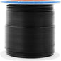 Mandala Crafts 12 14 16 18 20 22 Gauge Anodized Jewelry Making Beading Floral Colored Aluminum Craft Wire (20 Gauge, Black)