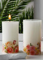 2 Pack Long Pillar Mold - Multiple Style Cylinder - Candle Silicone Wave Spiral Candle Mold - Silicone Resin Casting Molds for Candle & Resin & Soap Craft Supplies