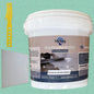 Epoxy Colored Sand Floor Paint, Epoxy Floor Paint High Gloss Marble Effect Coating for Indoor and Outdoor, Wear-resistant and non-slip Self-leveling Coating Green 35OZ(1KG)