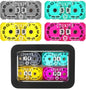 4Pcs MTG Life Counter Twin Digits with Metal Box, Tracker Life Counter for Board Games, Compatible with Magic The gatering Accessories RPG D&D CCG TCG Tabletop Board Games