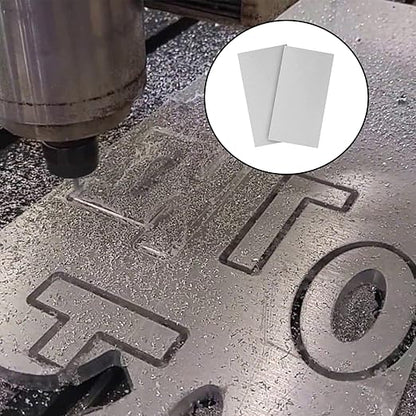 2Pack 6061 T651 Aluminum Sheet Metal 6 x 12 x 5/64(0.08”) Inch Flat Plain Aluminum Plate Covered with Protective Film, Heat Treatable Rectangle 2mm Aluminum Metal Plate for Industrial, Crafting