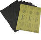 Sandpaper Sheets, 120 Grit Dry Wet Sand Paper, 9 x 11 Inch,Silicon Carbide, for Wood Furniture Finishing,Metal Sanding and Automotive Polishing,10 -Sheet
