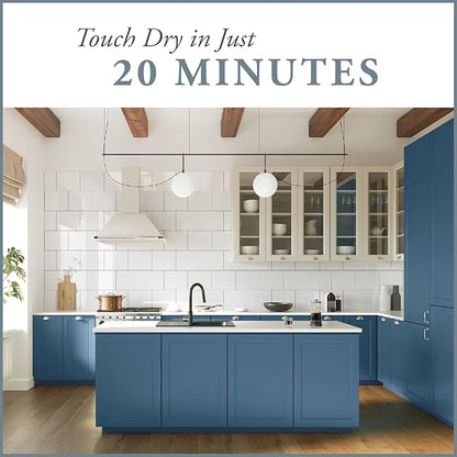 AMY HOWARD AT HOME Chalk-Based One Step Paint for Furniture, Cabinetry, Decor, Finish, and More | No Stripping, Sanding, or Priming | Medium Base | 16 Ounce | Mai Dragon
