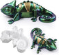Lizard Animal Cylinder Candle & Resin Mold - Resin Casting Silicone Molds for Home Decor & Candle Making Wave Spiral Mold