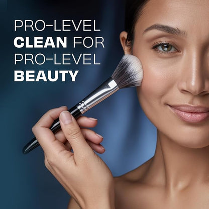 Original Makeup Brush Cleaner - Professional Cleanser for Makeup Brushes - Quick-Drying, Rinse-Free Formula - Removes Stubborn Waterproof Make Up, 8 oz