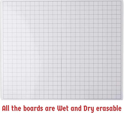 Hexers Role-Playing Game Board Mat, Square Grid Terrains, 8 Different terrains, Compatible with Dungeons and Dragons DND Pathfinder RPG, 27 on 23 inches, 1 inch Squares, Foldable & Dry Erase