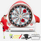 Inflatable Game Outdoor Giant Dartboard for Soccer Large Carnival Games Giant Outdoor Game-Fun Sports Games for Kids Adults, Backyard, Garden, Party, Summer Outdoor Play