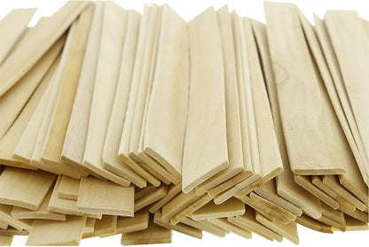 Custom Shop Paint Mix Sticks Pack of 25 Each 12" Birch Paint Mixing Paddles Pack of 25