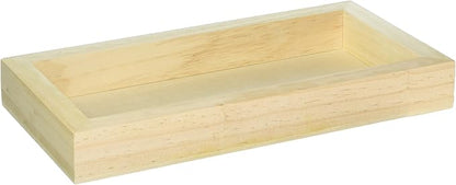 Ampersand Art Supply Unprimed Basswood Artist Panel, 1-1/2" Cradled Profile, 6"x12"