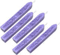 Yoption 5 Pcs Totem Fire Manuscript Sealing Seal Wax Sticks with Wicks Cord Wick Sealing Wax for Postage Letter Retro Vintage Wax Seal Stamp (Purple)