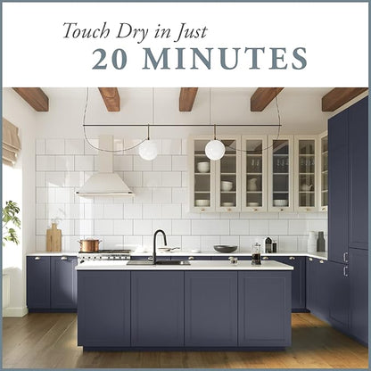 AMY HOWARD AT HOME Chalk-Based One Step Paint for Furniture, Cabinetry, Decor, Finish, and More | No Stripping, Sanding, or Priming | Dark Base | 32 Ounce | Good Man is Hard to Find