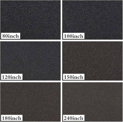 Sandpaper Sheets 9 x 11 Inch,Assorted 80/100/120/150/180/240 Coarse Grit,Silicon Carbide Abrasive Wet Dry Sand Paper for Wood Furniture Finishing,Metal Sanding,24PCS