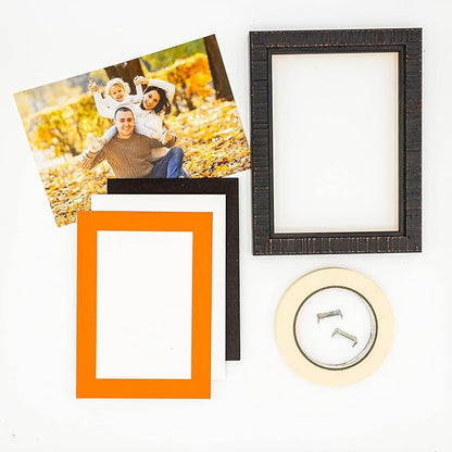 11x14 Mat for 8.5x11 Photo - Precut Orange Picture Matboard for Frames Measuring 11 x 14 Inches - Bevel Cut Matte to Display Art Measuring 8.5 x 11 Inches - Acid Free Pack of 100 MATS