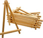 7.5 Inch Mini Wood Display Easel, 10 Pcs Tabletop Easels for Displaying Photos, Picthres