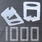Tile Leveling System Clips Spacers Tile Leveler Clips DIY Tile Leveler Spacers 1000 Pcs 1/8" (3mm) for Professional Ceramic Tile and Stone Installation (1000 1/8")