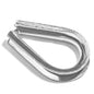 Heavy Duty Stainless Steel Thimbles for 1/2” Cables, T316 Marine Grade – Lot of 10