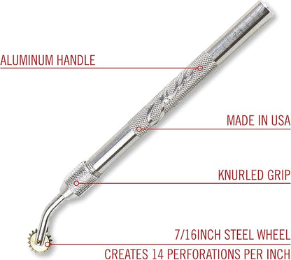 Excel Blades Pounce Wheel - 7/16-Inch Stainless Steel Tracing, Perforating, Cutting, Sewing, Quilting & Embossing Tool